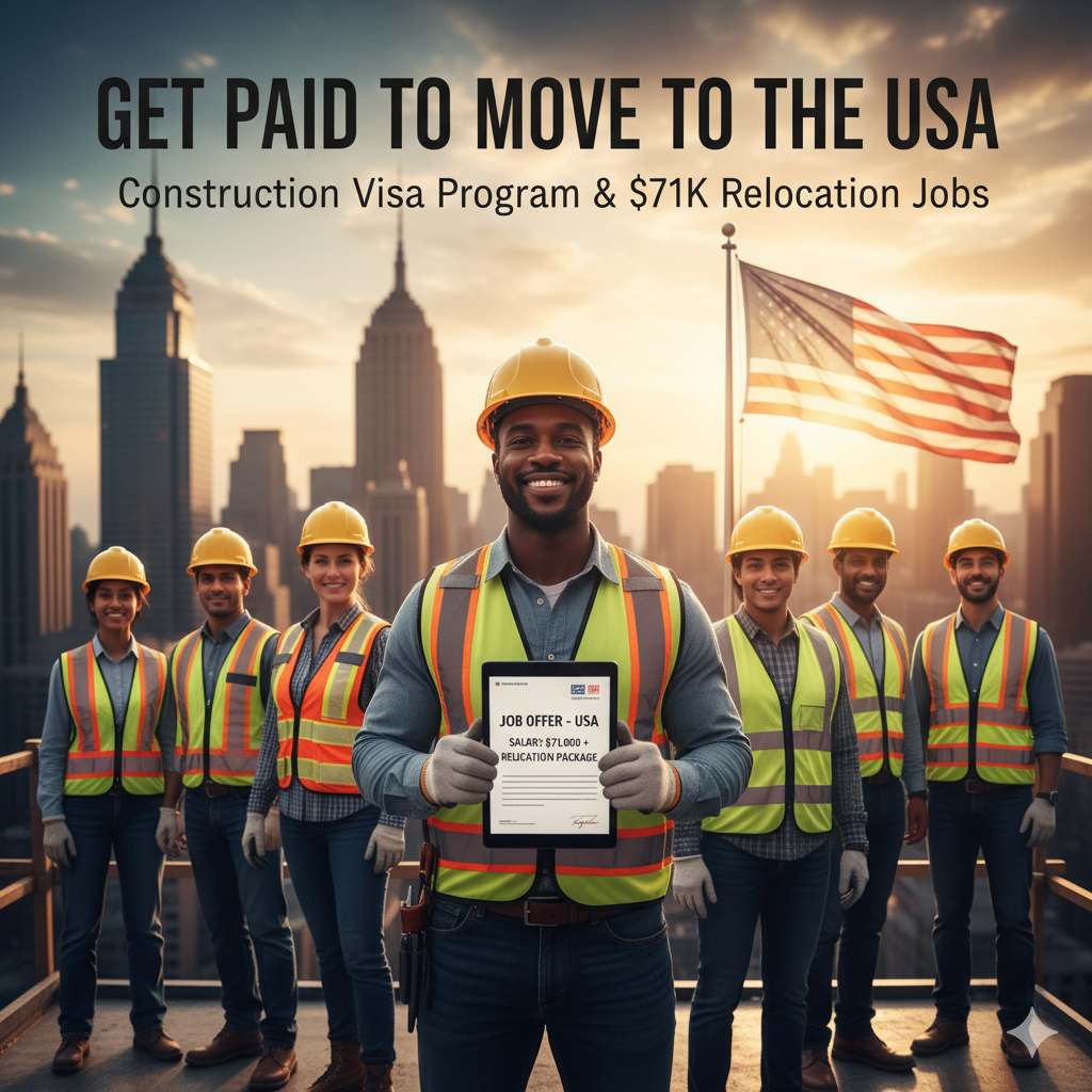 An Opportunity to Get Paid $71,000 to Relocate to the USA